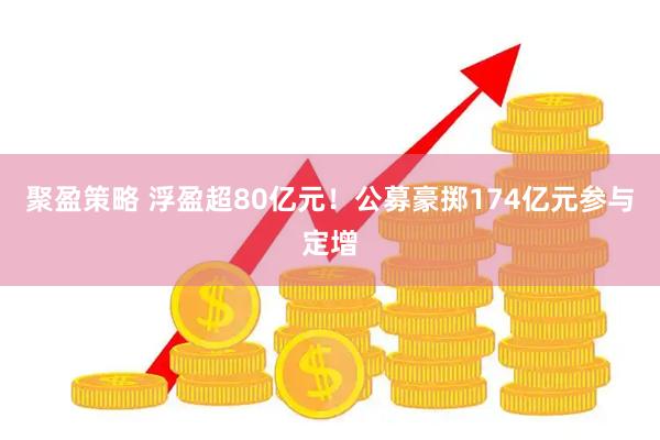 聚盈策略 浮盈超80亿元！公募豪掷174亿元参与定增