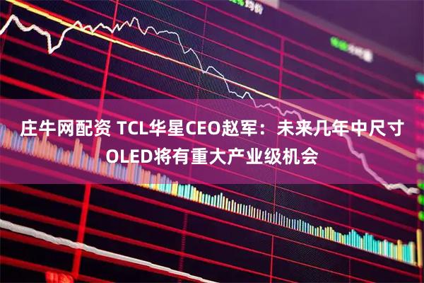 庄牛网配资 TCL华星CEO赵军：未来几年中尺寸OLED将有重大产业级机会